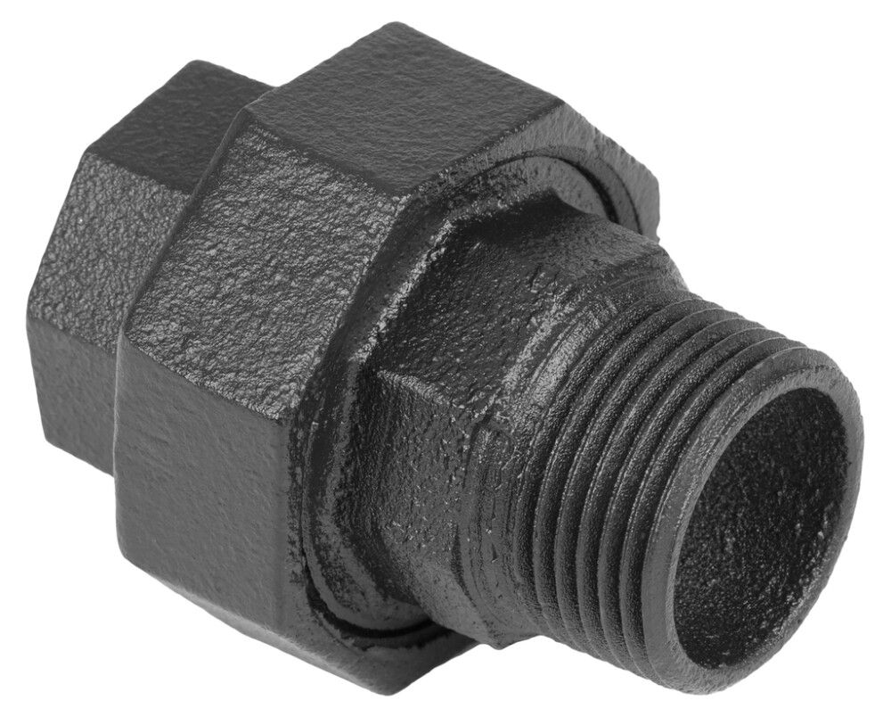 Supistusnippa Walteco RT-58 musta 3/4” x 3/4” 2 kpl/pkt