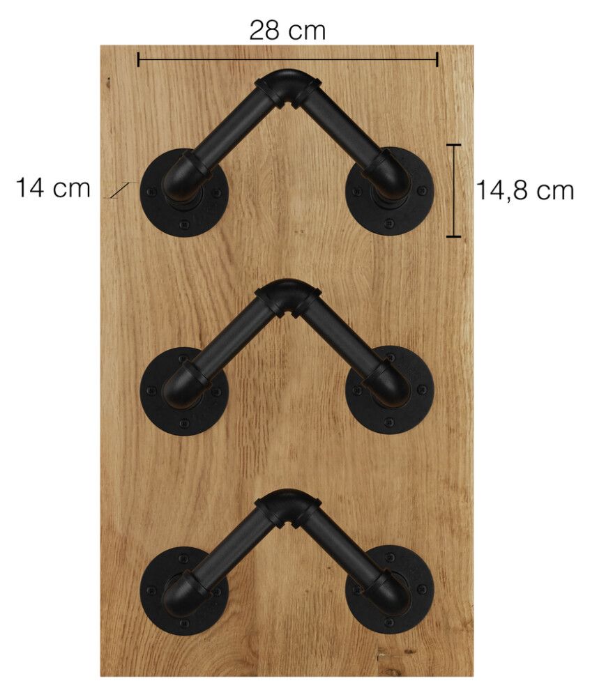 Pulloteline Walteco Rusticline Tube musta