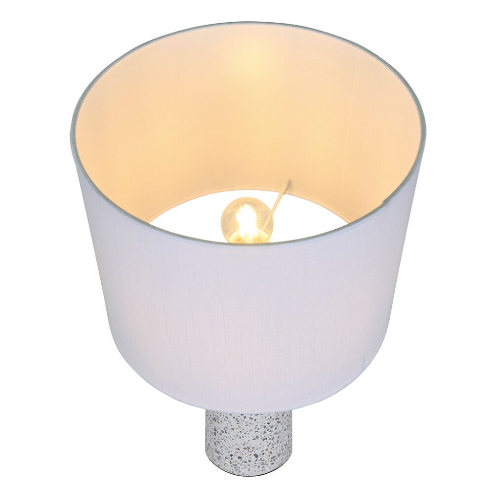 Pöytävalaisin Nordlux Antiga valkoinen Ø 26 x 50 cm