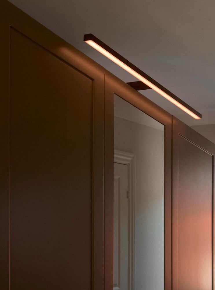 LED-kylpyhuonevalaisin Nordlux Marlee musta 80 cm IP44