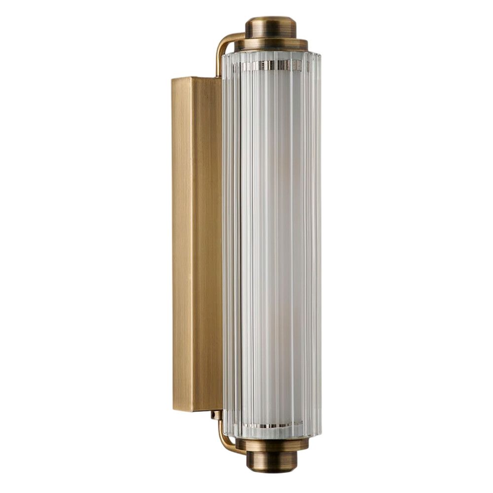 Seinävalaisin Nordlux Nimal Double messinki IP44