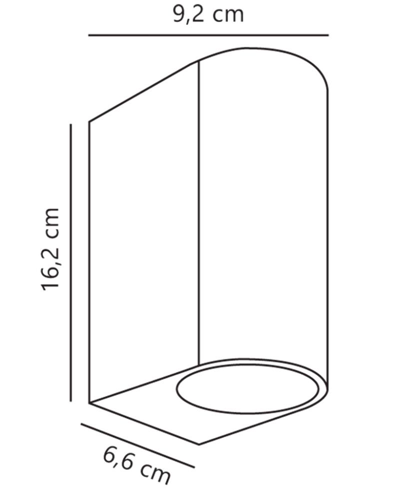 Ulkoseinävalaisin Nordlux Dion Double Ruoste