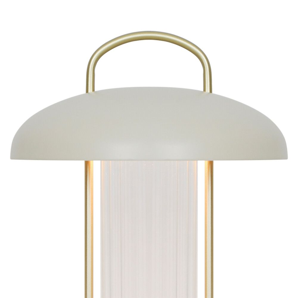 Ladattava pöytävalaisin Nordlux Mirano Ø 20 × 29 cm Beige