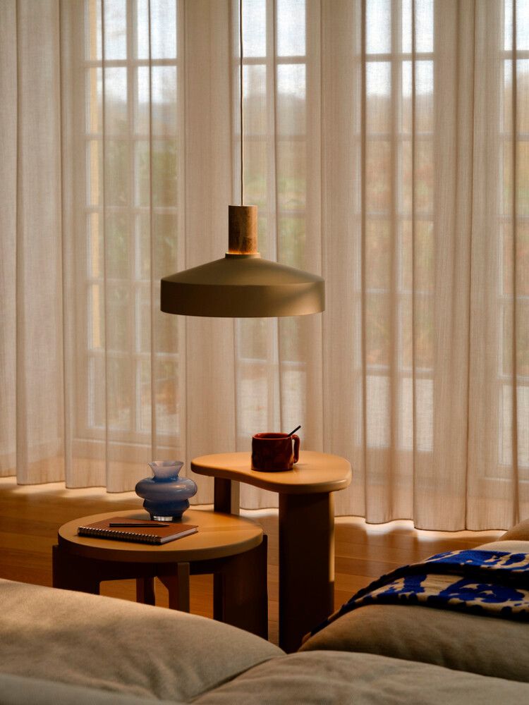 Riippuvalaisin Nordlux Elvas Marble Ø 37,5 cm Beige