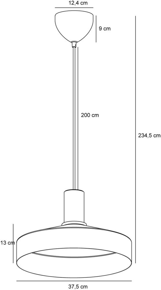 Riippuvalaisin Nordlux Elvas Marble Ø 37,5 cm Beige
