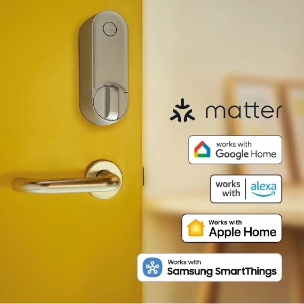 Linus L2 -älylukko Yale Nordic Musta