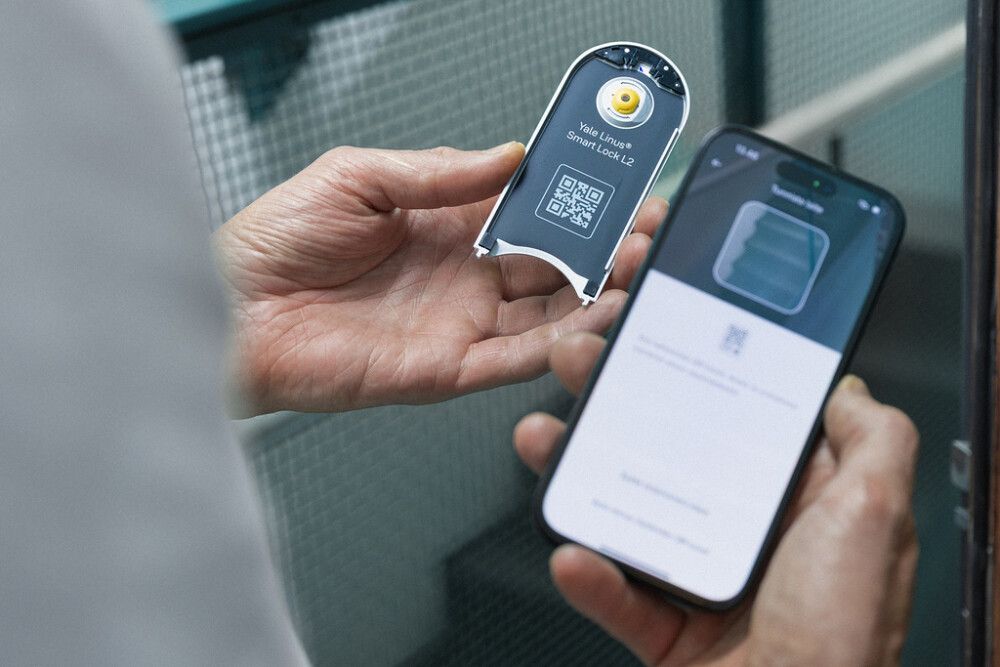 Linus L2 -älylukko Yale Nordic Hopea