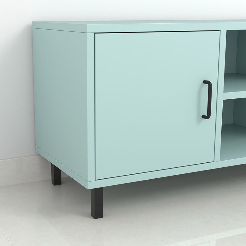 Kalustejalka REI musta 100 mm