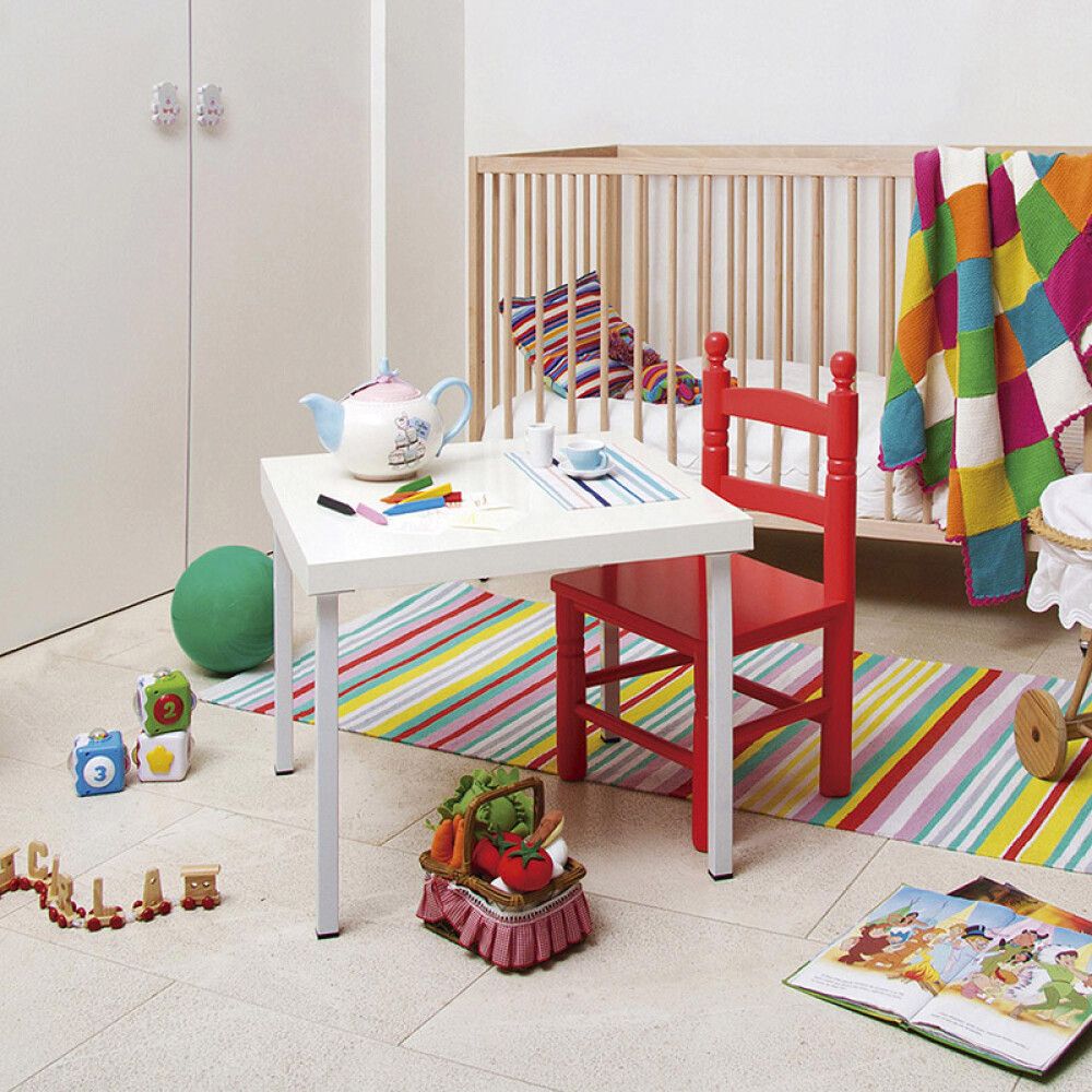 Kalustejalka REI valkoinen 25 x 33 x 400 mm