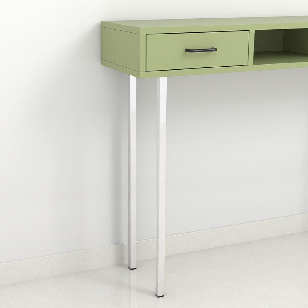 Kalustejalka REI kromi 25 x 33 x 800 mm