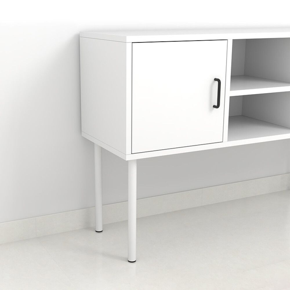 Kalustejalka REI D30 400 mm valkoinen