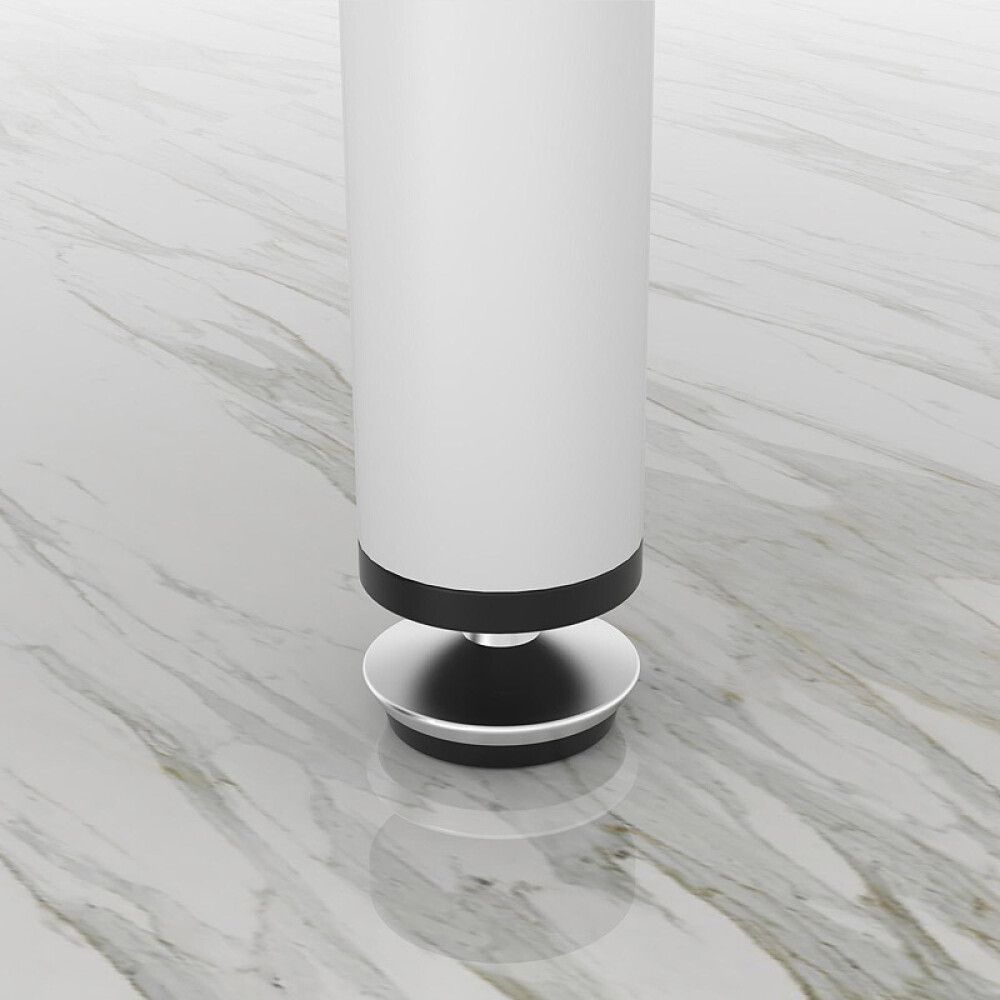 Kalustejalka REI D30 valkoinen 200 mm