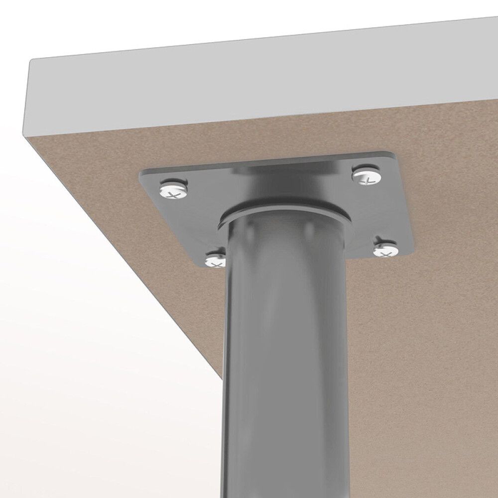 Kalustejalka REI D30 matta kromi 200 mm