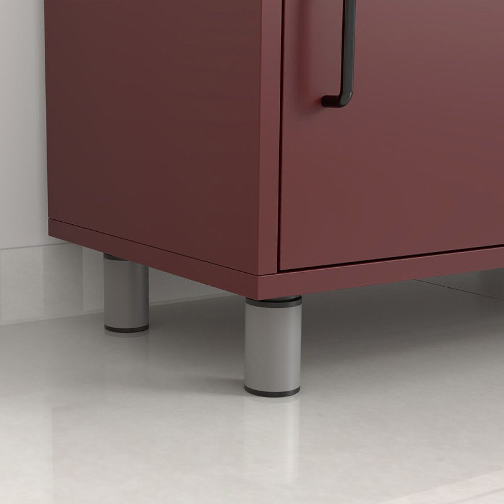 Säädettävä kalustejalka REI D50 kromi 100 mm