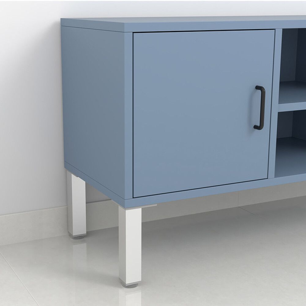 Kalustejalka REI harmaa 40 x 40 x 200 mm