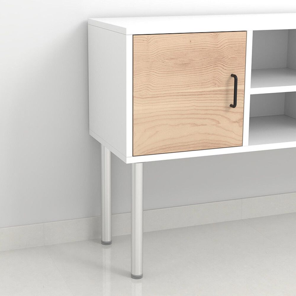 Kalustejalka REI D45 harmaa 400 mm