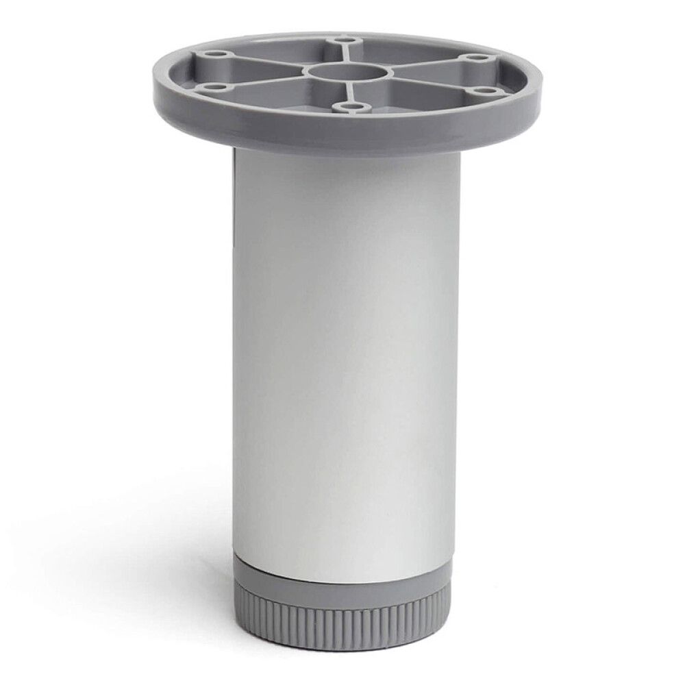 Kalustejalka REI D45 harmaa 100 mm