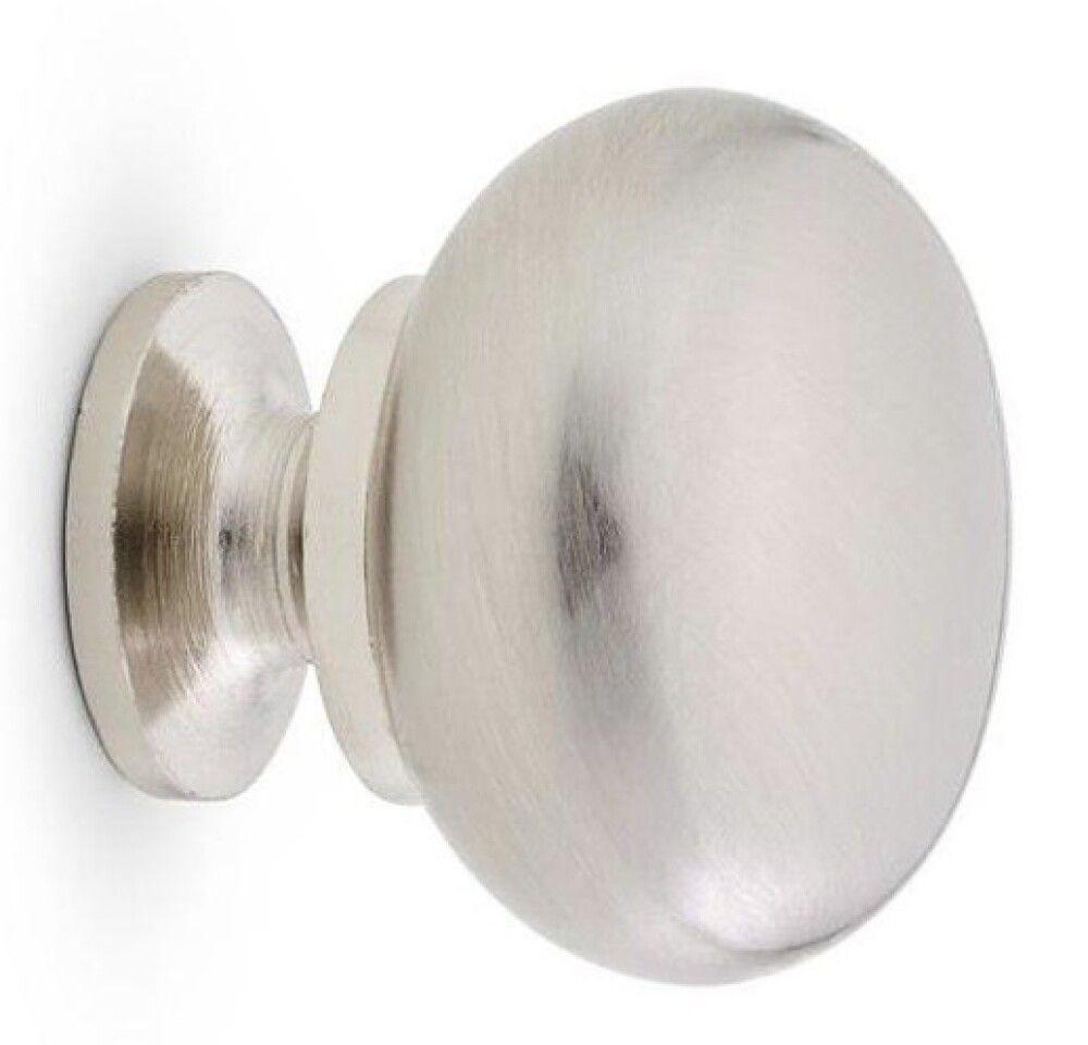 Nuppivedin Habo Noel harjattu kromi 30 mm