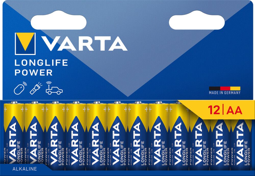 Paristo Varta Longlife Power AA 12 kpl