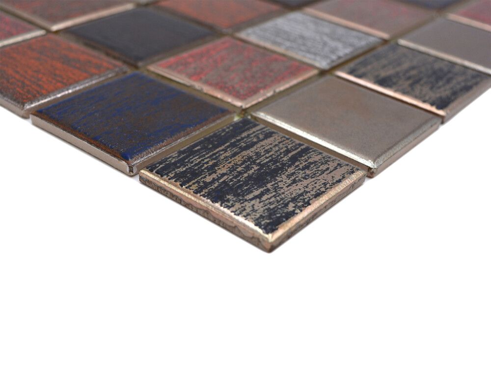 Mosaiikkilaatta Quadrat Orient Color Mix CD Aubis Monivärinen 31,6 x 31,6 cm