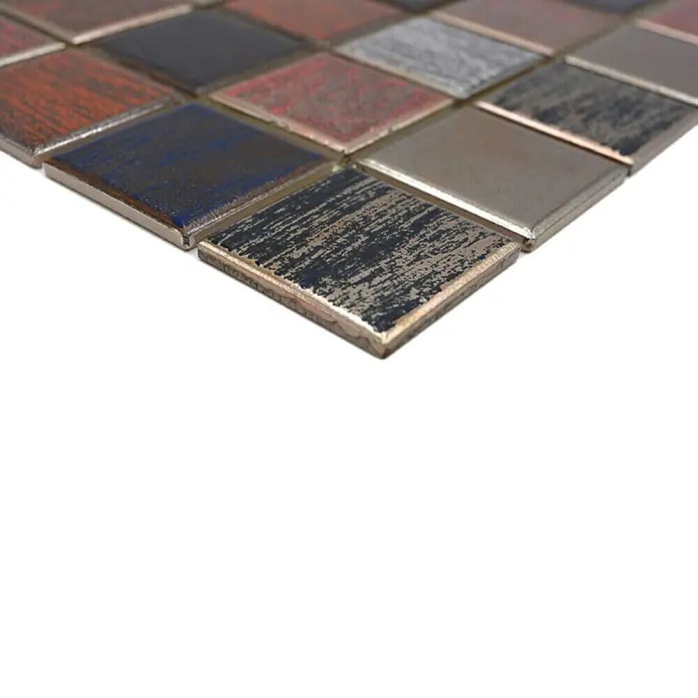 Mosaiikkilaatta Quadrat Orient Color Mix CD Aubis Monivärinen 31,6 x 31,6 cm