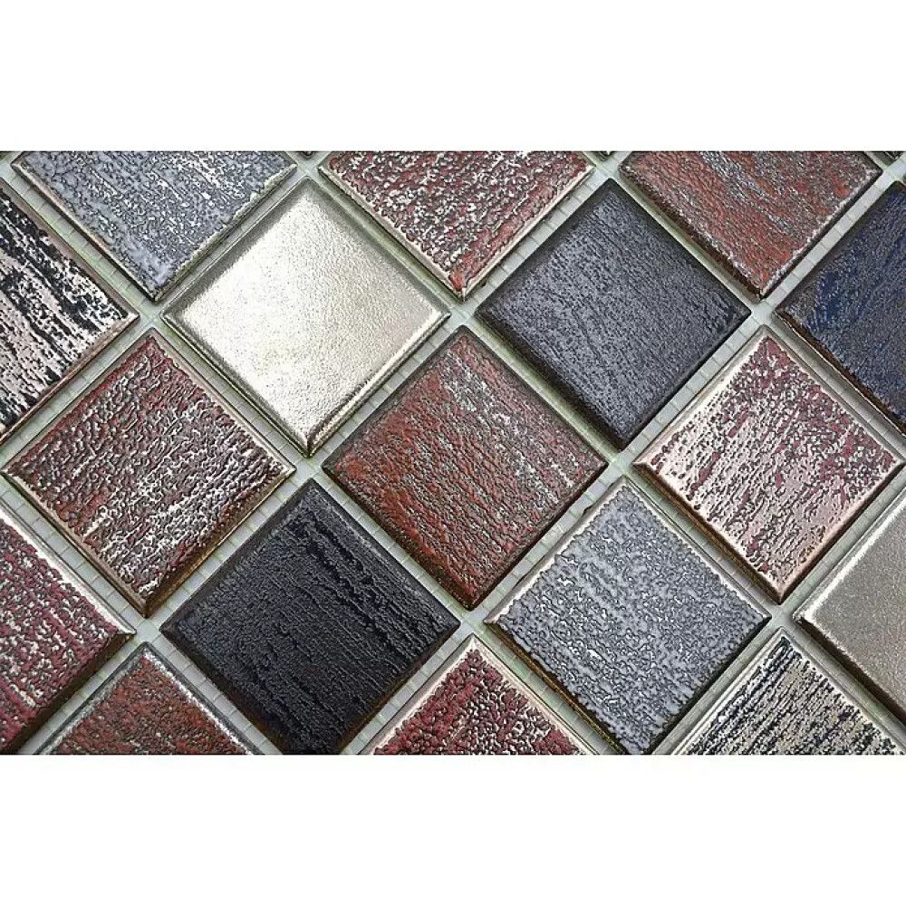 Mosaiikkilaatta Quadrat Orient Color Mix CD Aubis Monivärinen 31,6 x 31,6 cm