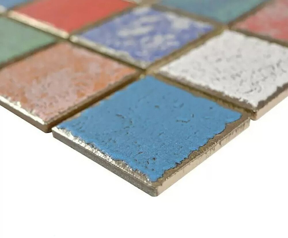 Mosaiikkilaatta Quadrat Orient Color Mix CD Cubis Monivärinen 31,6 x 31,6 cm