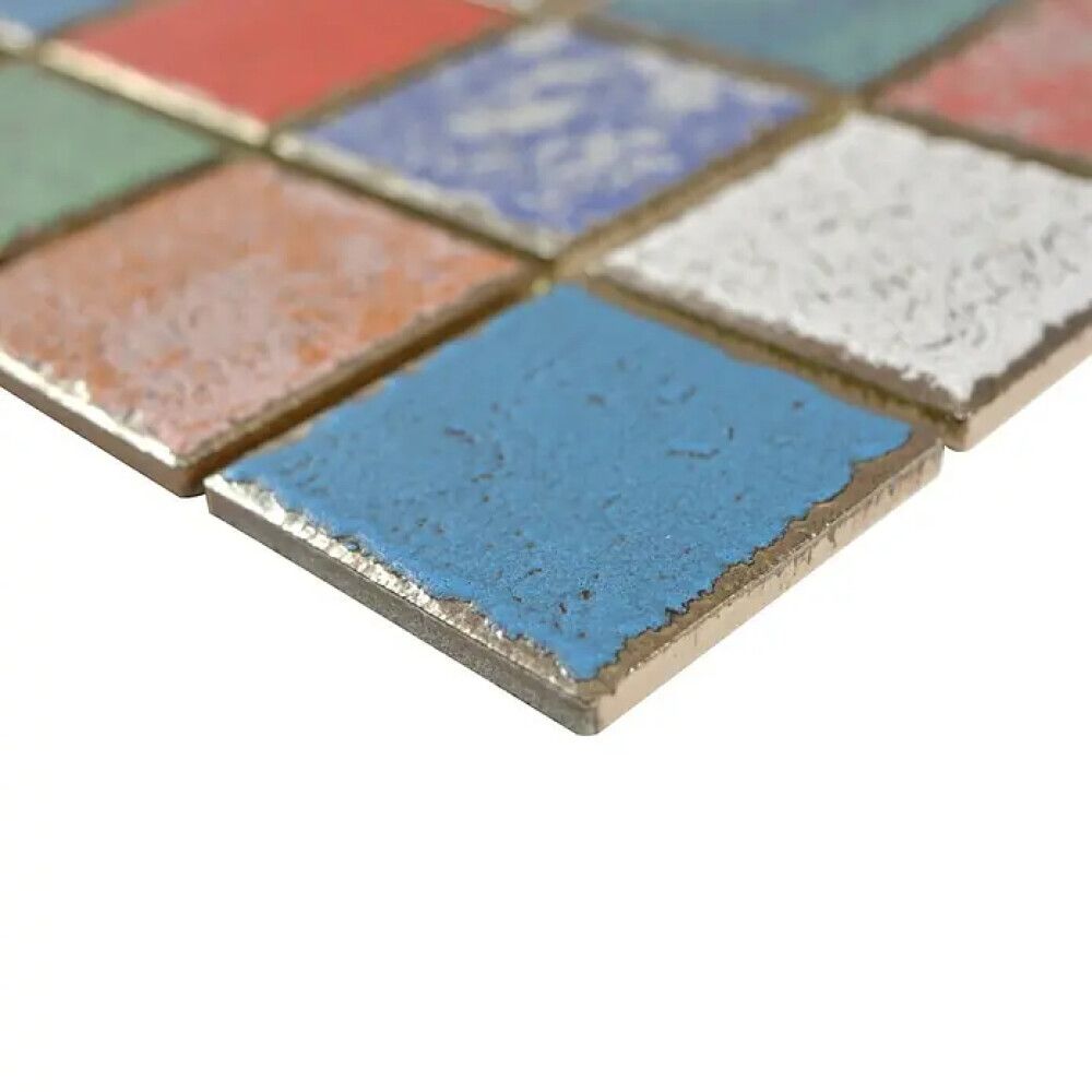 Mosaiikkilaatta Quadrat Orient Color Mix CD Cubis Monivärinen 31,6 x 31,6 cm