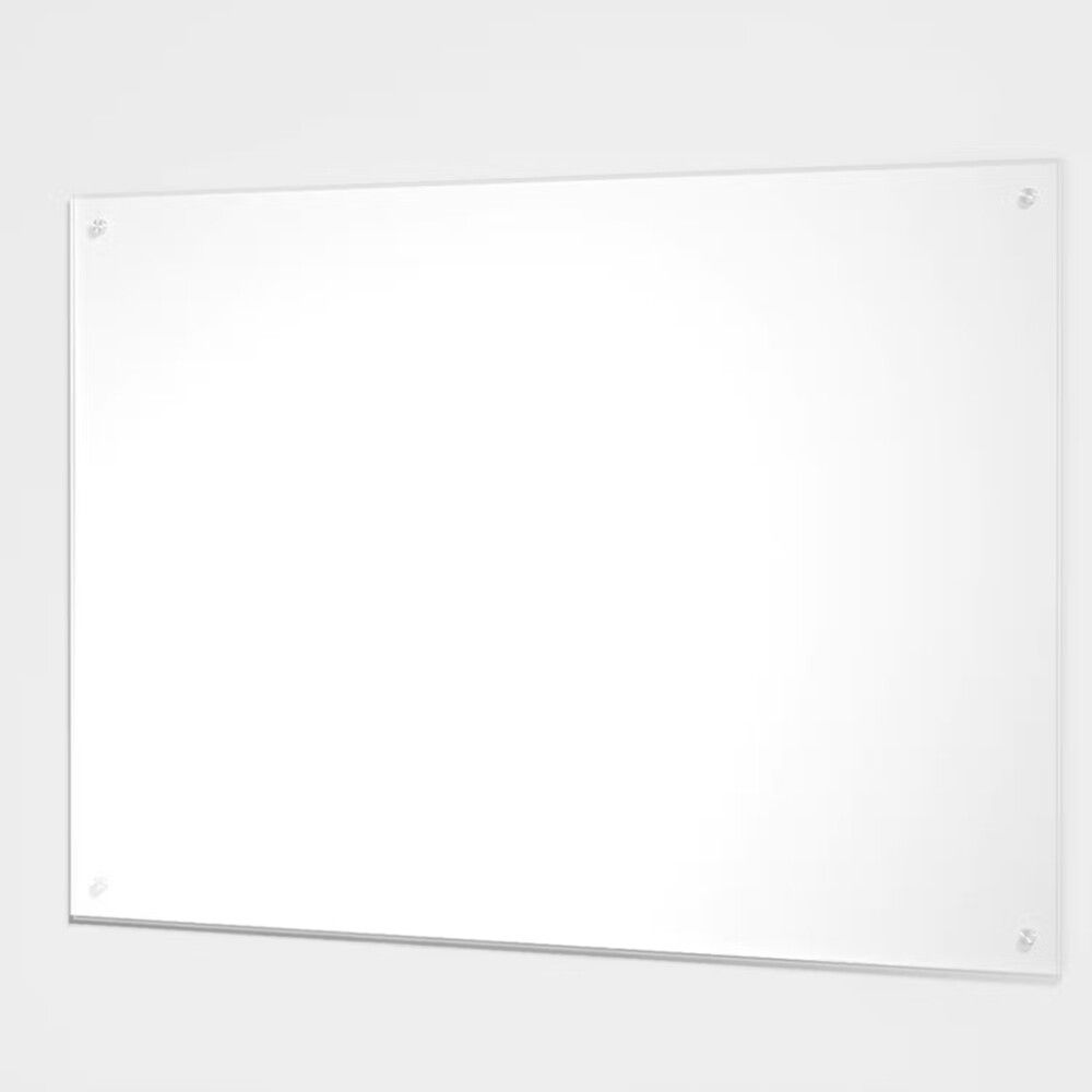 Lasilevy Fibo valkoinen karkaistu 6 x 450 x 700 mm