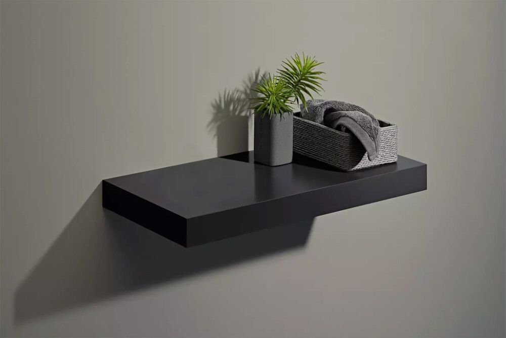 Hyllylevy Dolle Big Boy Musta 570 x 250 x 50 mm