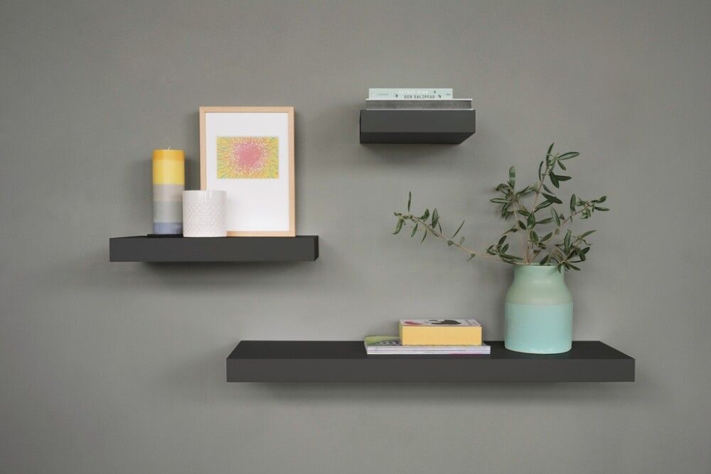 Hyllylevy Dolle Big Boy Musta 570 x 250 x 50 mm