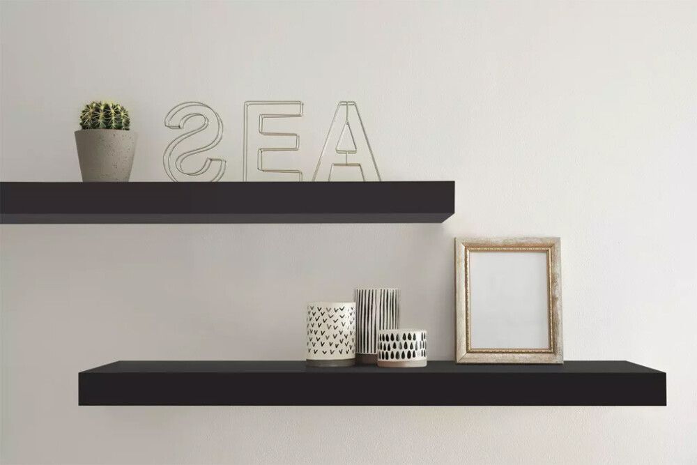 Hyllylevy Dolle Big Boy Musta 900 x 250 x 50 mm