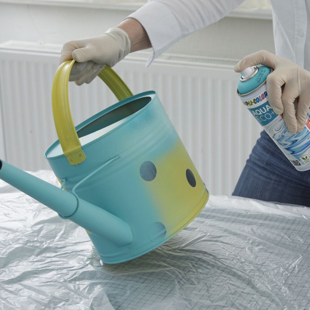 Spraymaali Dupli-Color Aqua Eco+ vaaleanoranssi 350 ml Keltainen