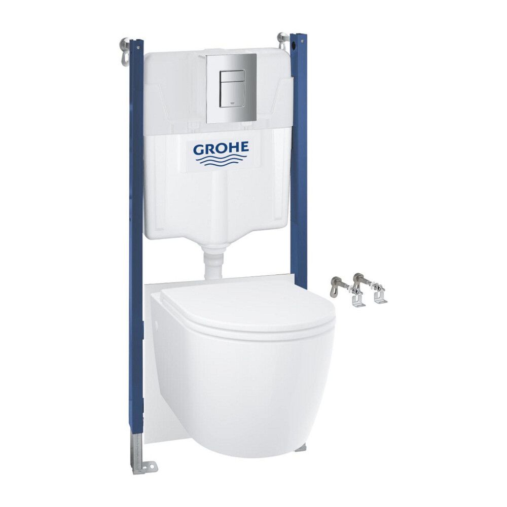 Seinä-WC Grohe 5in1 Solido Compact valkoinen/kromi 1,13 m