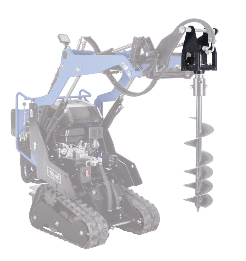 Maaporan pyöritysyksikkö Scheppach kuormaajaan MKL730