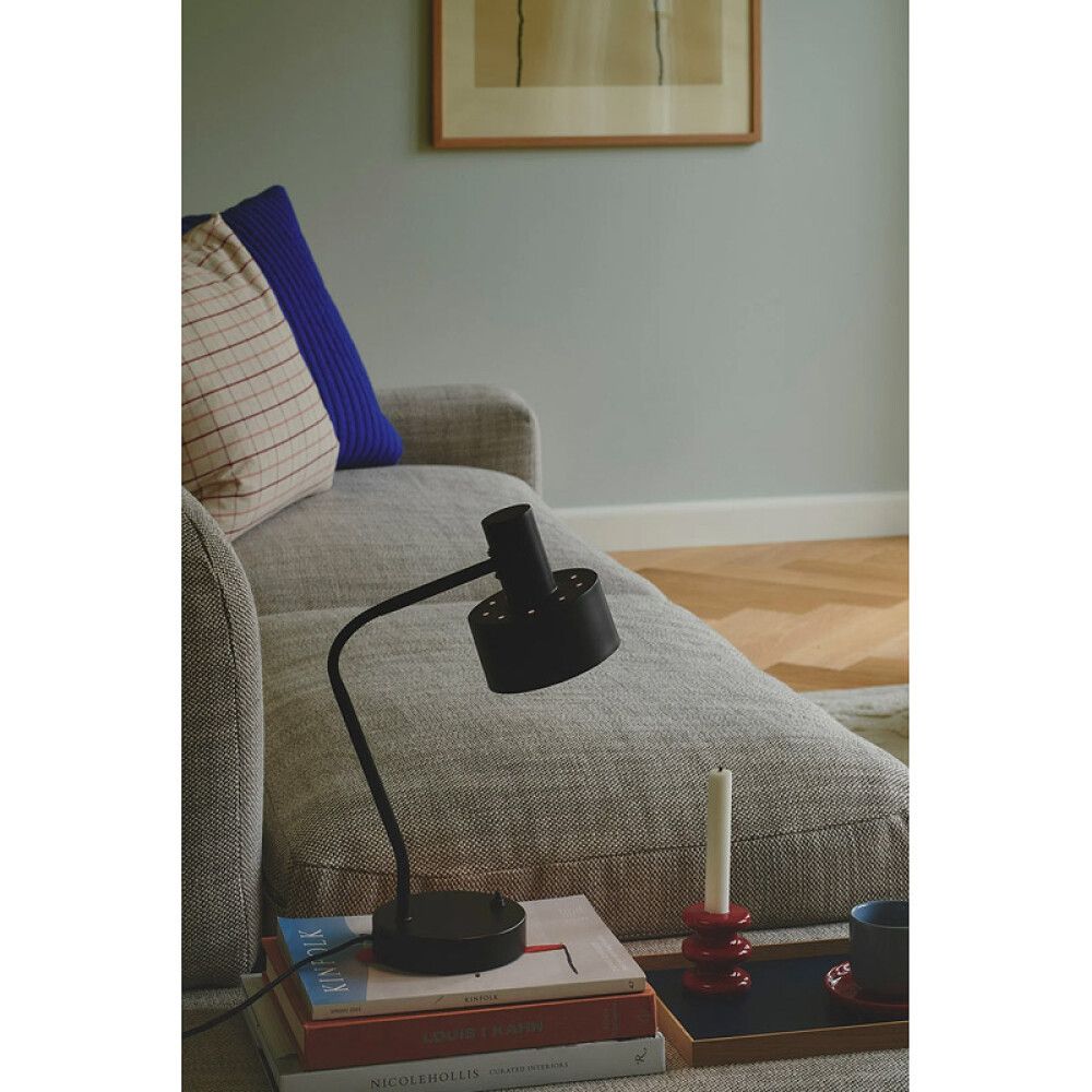 Pöytävalaisin Nordlux Matis valkoinen Musta