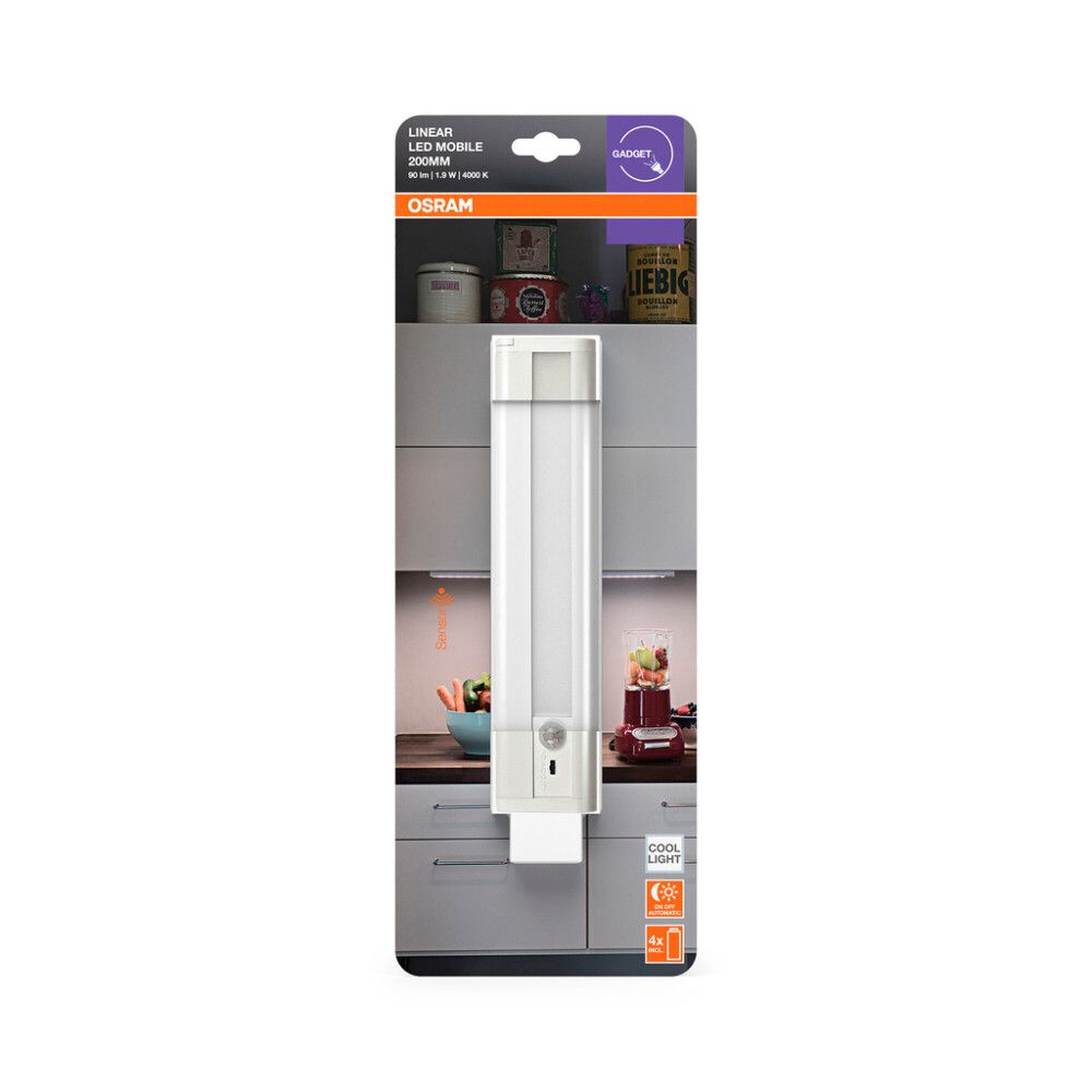 Välitilavalaisin Osram Linear LED Mobile valkoinen 21,4 cm
