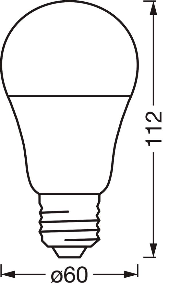 LED-lamppu Osram Smart+ WiFi E27 9 W 806 lm TW 2700–6500 K 1 kpl/pkt