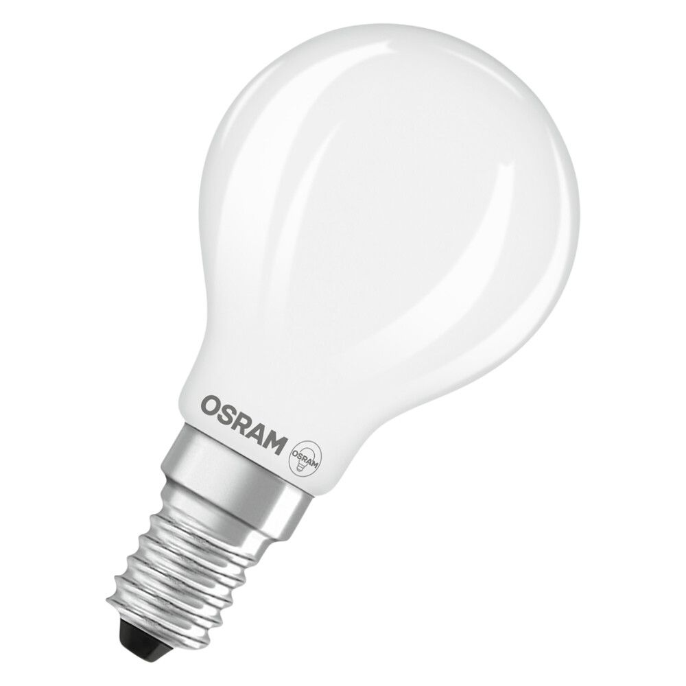 LED-lamppu Osram Star Classic P40 DIM E14 3,4 W 470 lm 2700 K opaali 1 kpl/pkt
