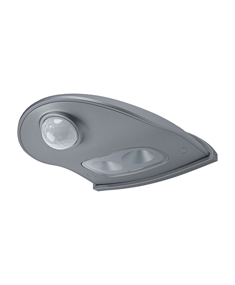 Liiketunnistinvalaisin Osram Doorled Down hopea 9,6 x 10,3 cm IP54