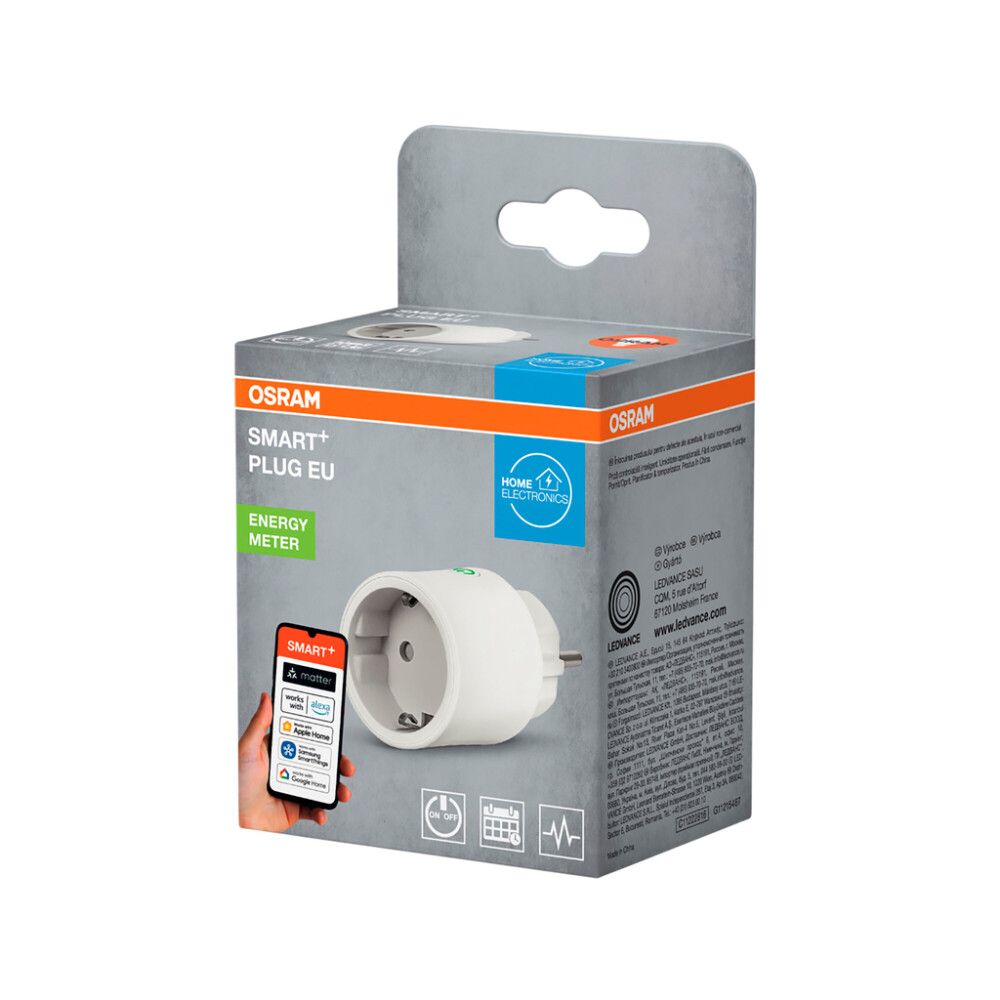 Älypistorasia Osram Smart+ WiFi valkoinen 2300 W/10 A IP20