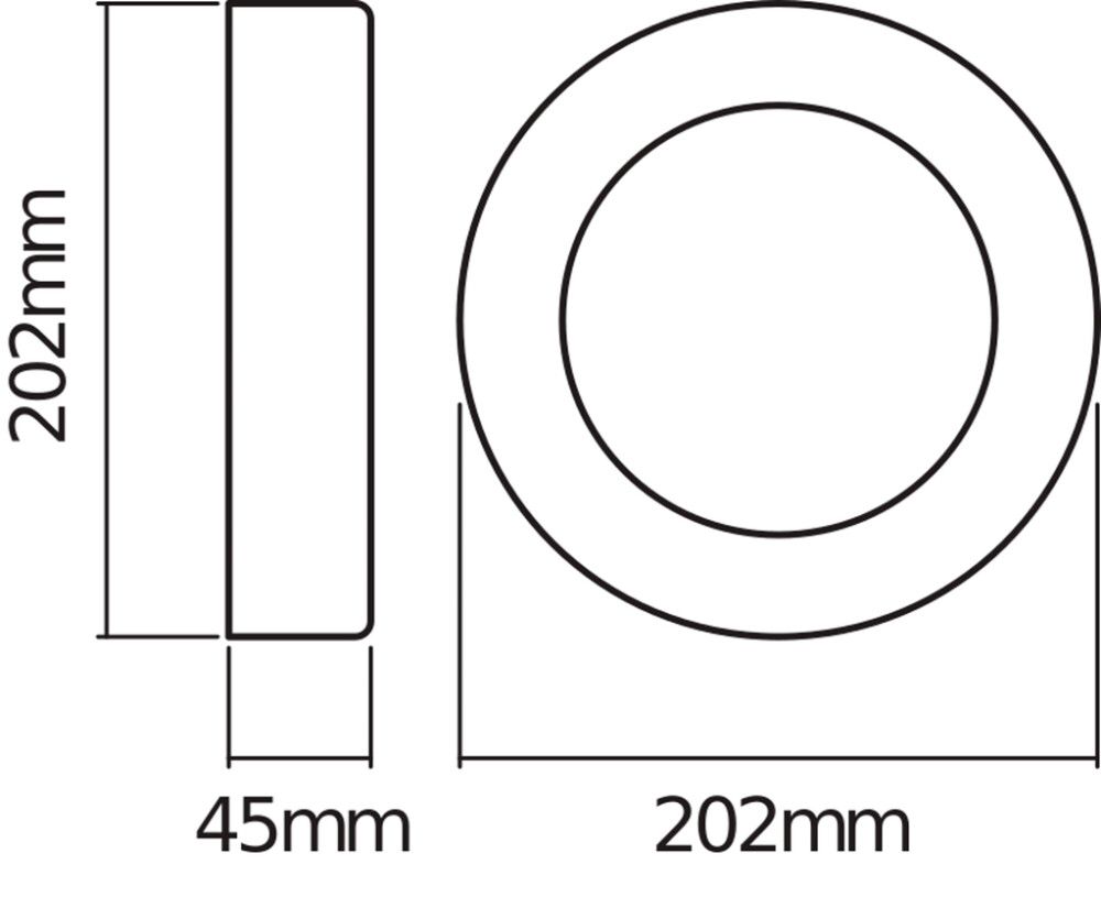 LED-ulkoseinävalaisin Osram Endura Style Ring tummanharmaa Ø 20,2 cm IP54