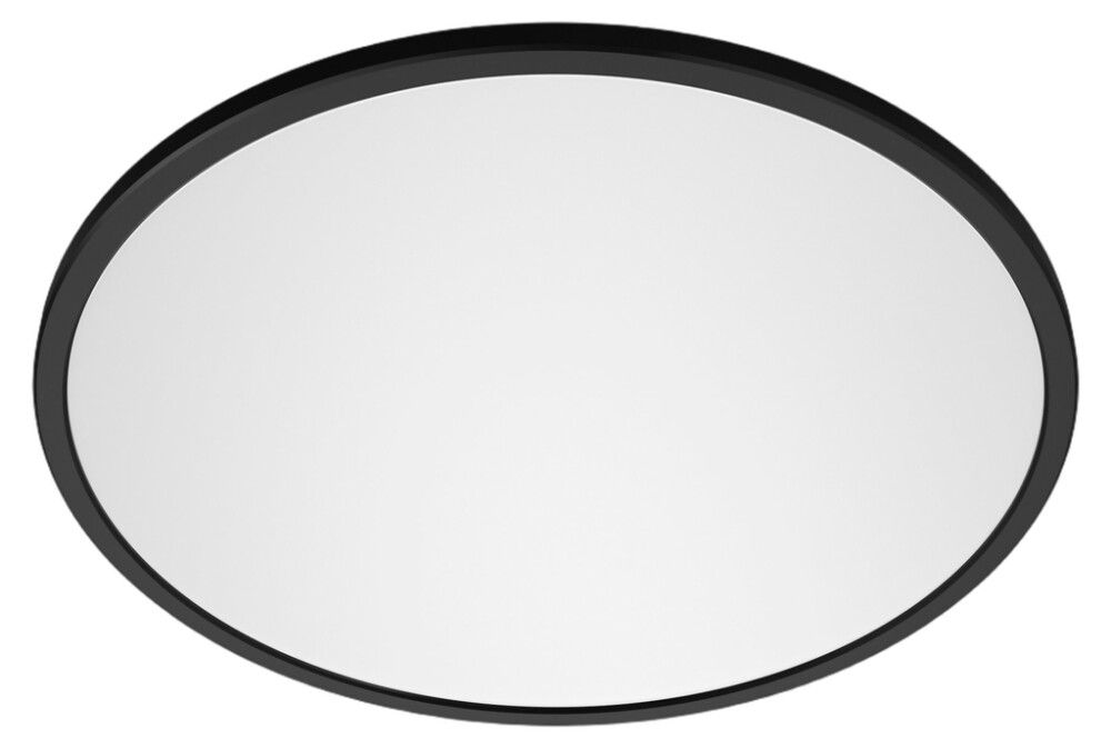 LED-kattovalaisin Philips Valen musta Ø 42,5 cm