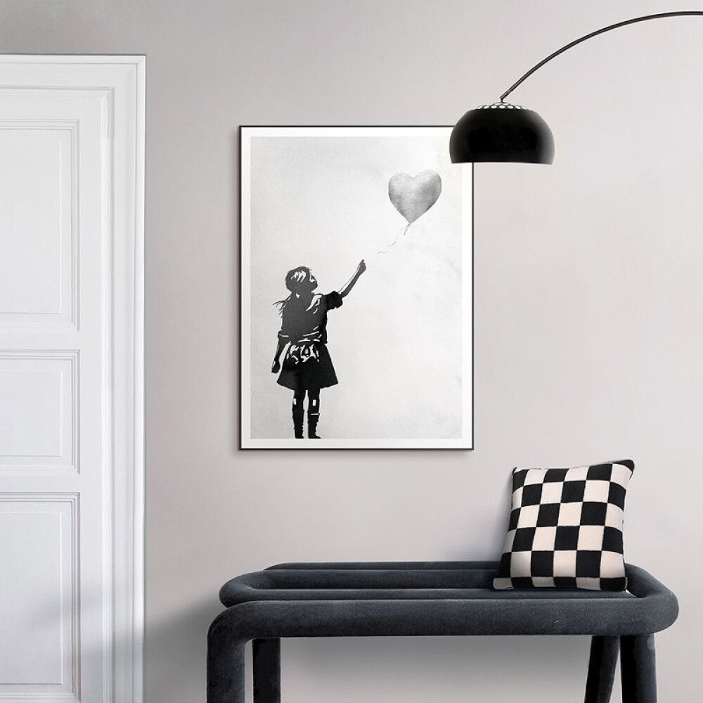 Sisustustaulu Reinders Balloon Girl 50 x 70 cm