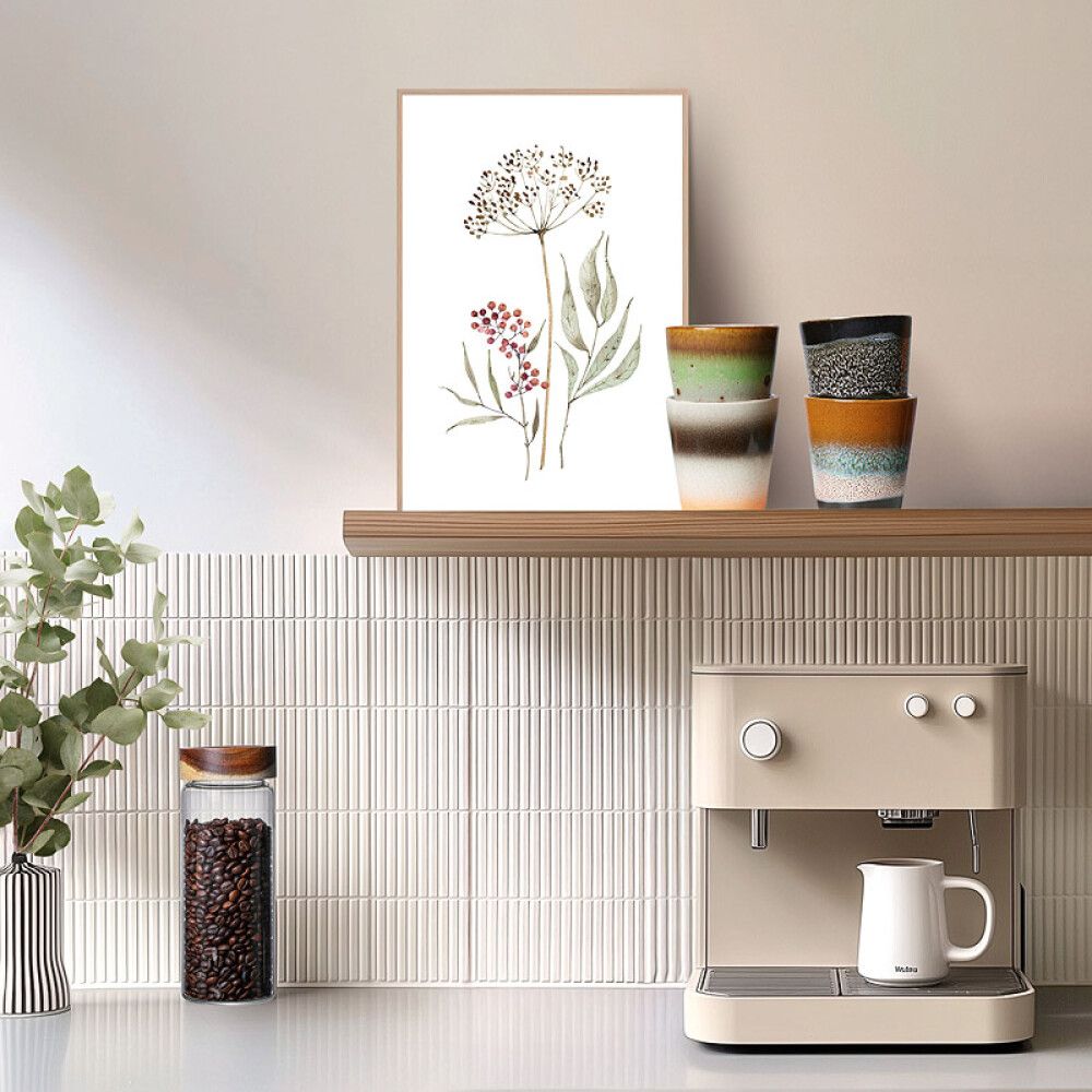 Sisustustaulu Reinders Aqua Flowers 20 x 30 cm