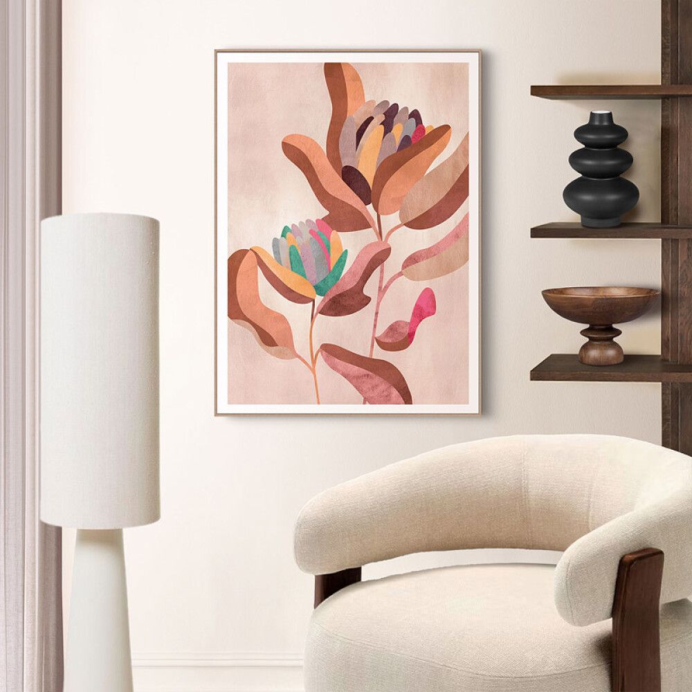 Sisustustaulu Reinders Earth Flowers 50 x 70 cm
