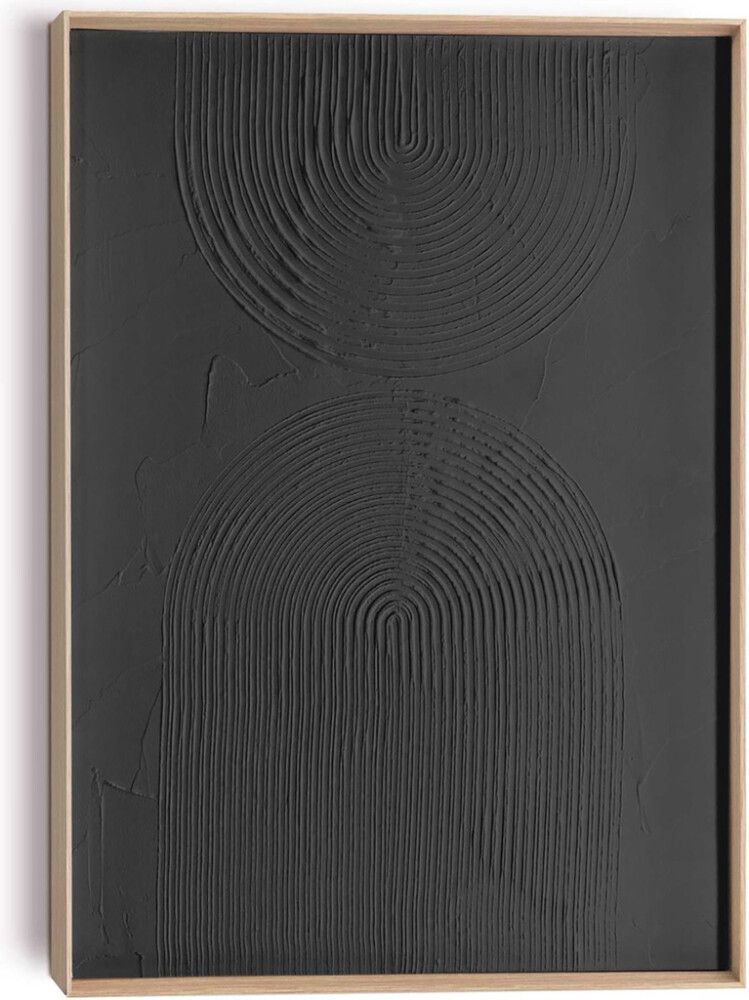 Sisustustaulu Reinders Craft Art Wood Bows charcoal 50 x 70 cm