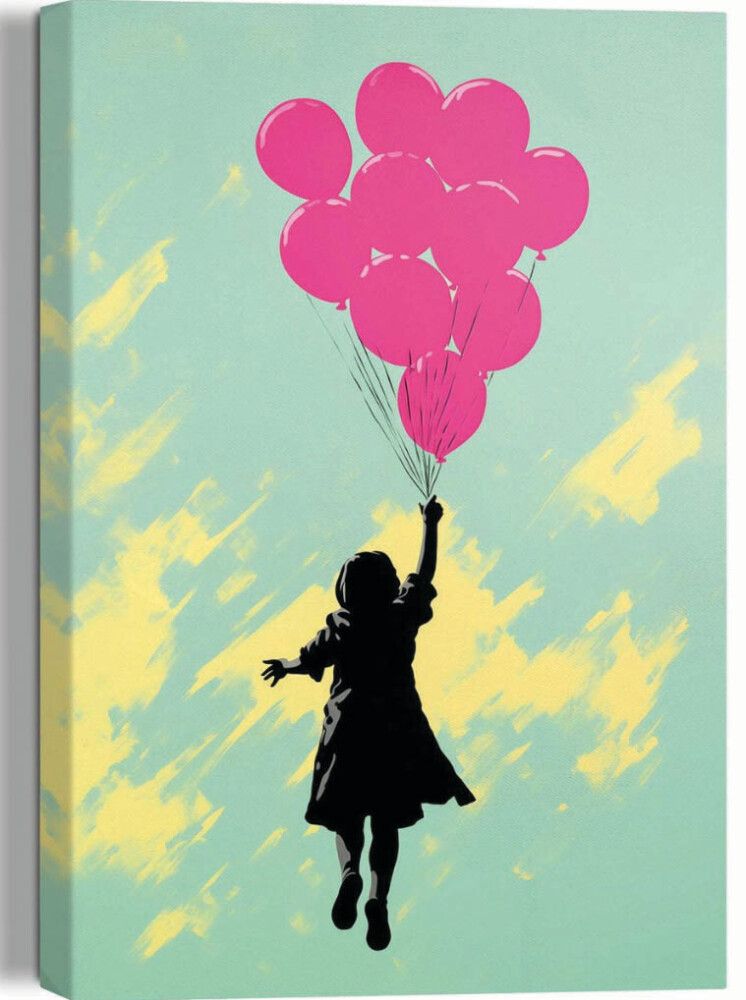 Sisustustaulu Reinders Balloons Up 20 x 30 cm