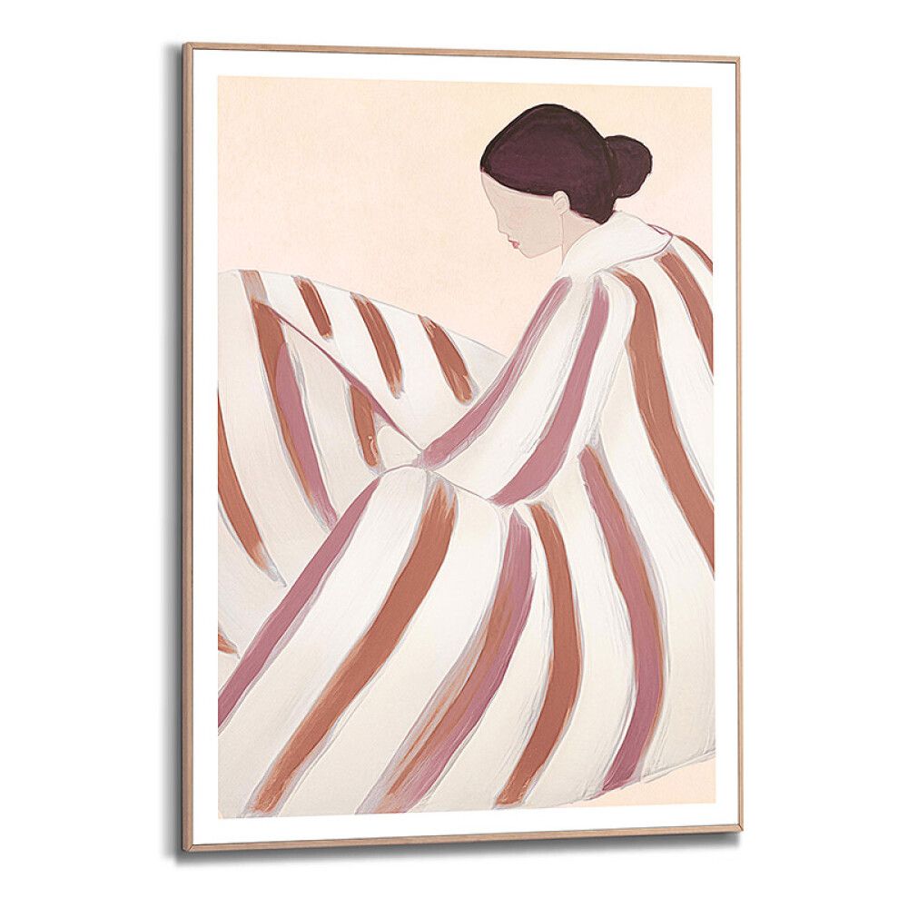 Sisustustaulu Reinders Striped Figure 50 x 70 cm