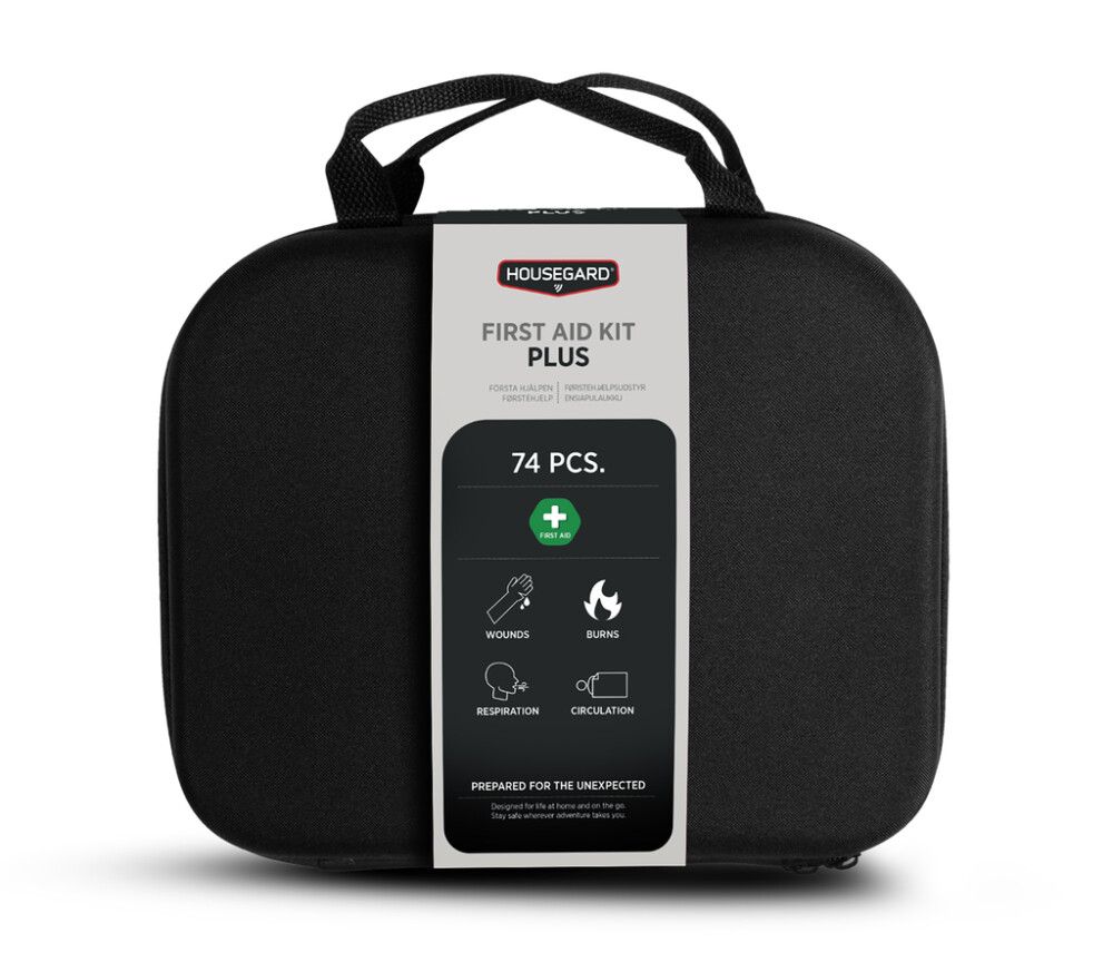 Ensiapulaukku Housegard Plus 74-os.